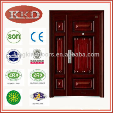 Mother and Son Exterior Steel Door KKD-520B